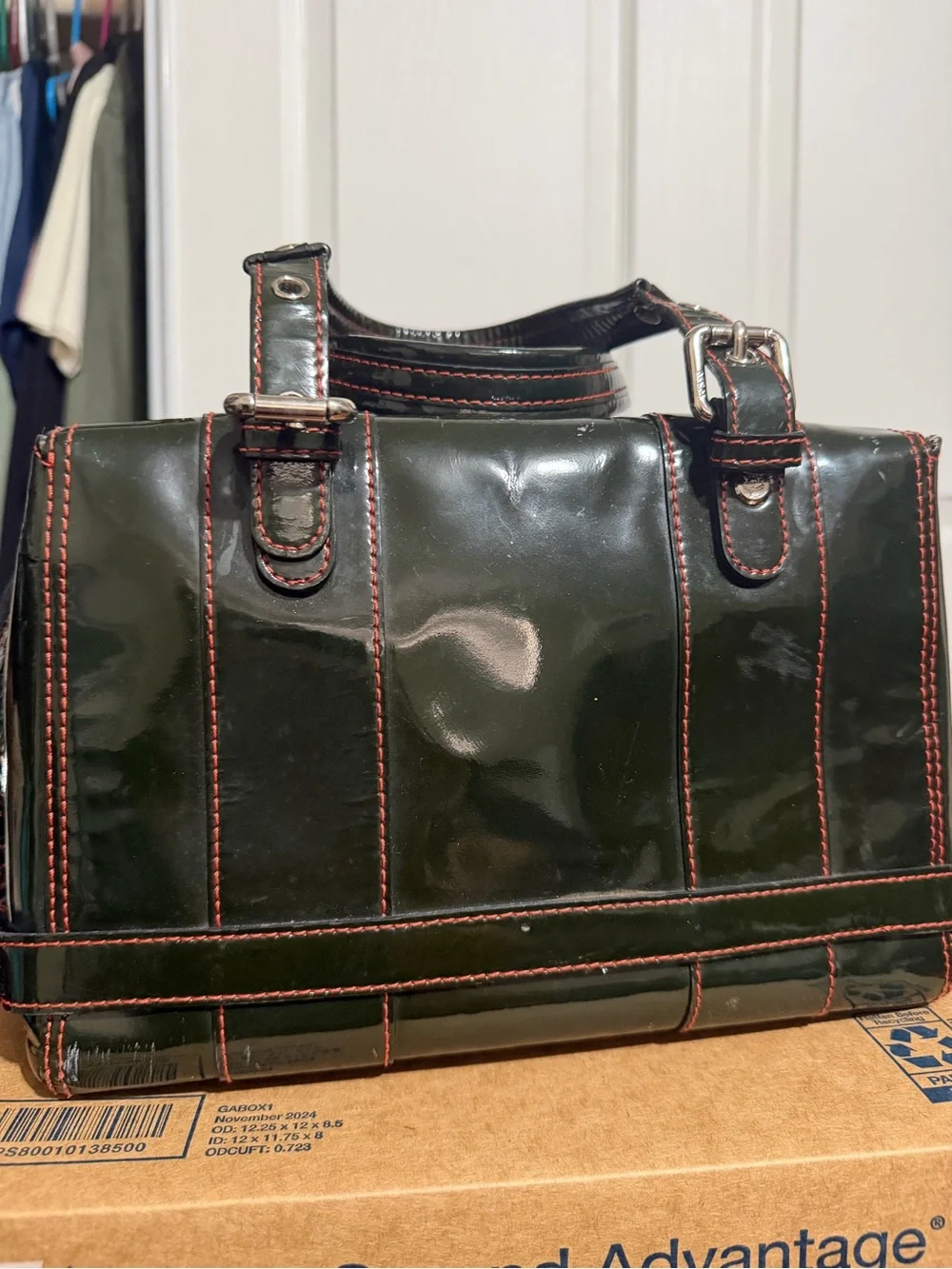 MCM boston bag